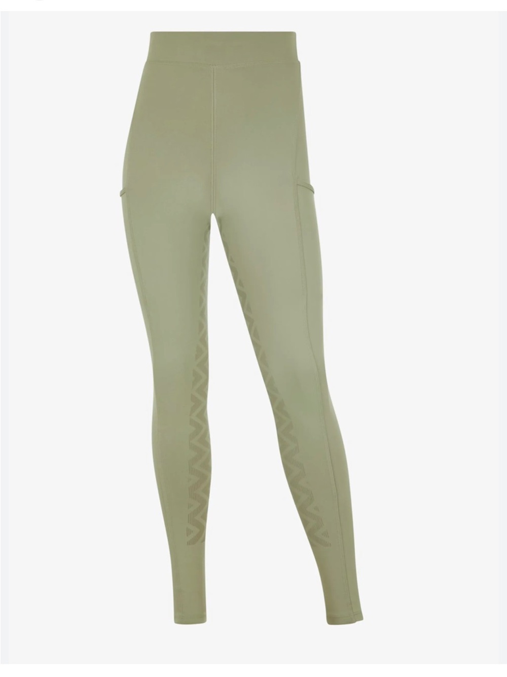 LeMieux Naomi Pull On Breech - Fern- Full Seat Silicone Grip - Size UK14/ US10 - Picture 2 of 14
